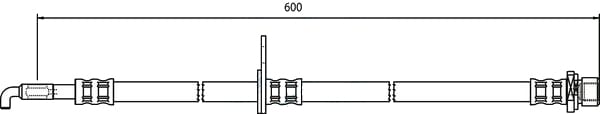 BRAKE FLEXIBLE HOSE