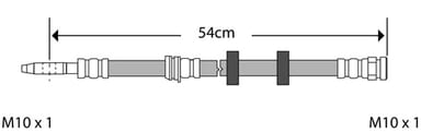 BRAKE FLEXIBLE HOSE