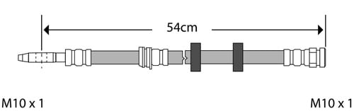 BRAKE FLEXIBLE HOSE