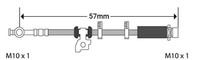 BRAKE FLEXIBLE HOSE