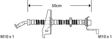 BRAKE FLEXIBLE HOSE