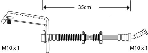 BRAKE FLEXIBLE HOSE