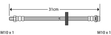 BRAKE FLEXIBLE HOSE