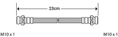 BRAKE FLEXIBLE HOSE