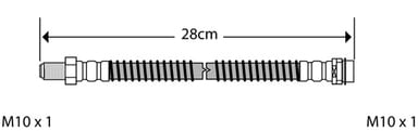BRAKE FLEXIBLE HOSE