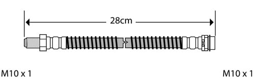 BRAKE FLEXIBLE HOSE