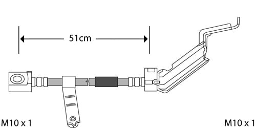 BRAKE FLEXIBLE HOSE