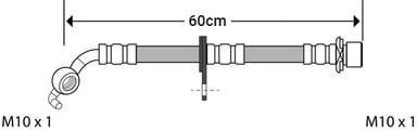 BRAKE FLEXIBLE HOSE