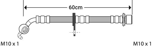 BRAKE FLEXIBLE HOSE