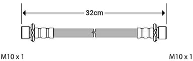 BRAKE FLEXIBLE HOSE