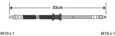 BRAKE FLEXIBLE HOSE