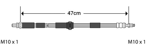 BRAKE FLEXIBLE HOSE