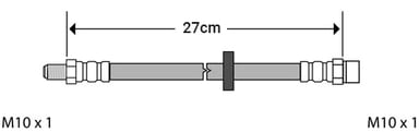 BRAKE FLEXIBLE HOSE