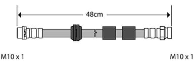 BRAKE FLEXIBLE HOSE