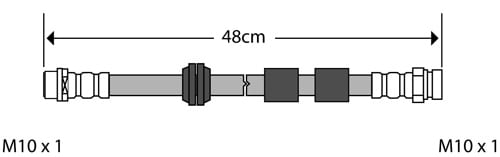 BRAKE FLEXIBLE HOSE
