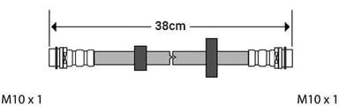 BRAKE FLEXIBLE HOSE