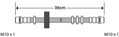 BRAKE FLEXIBLE HOSE