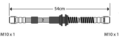 BRAKE FLEXIBLE HOSE
