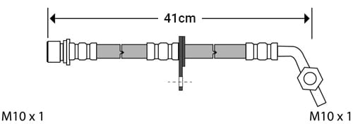 BRAKE FLEXIBLE HOSE