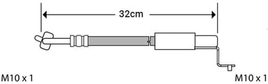 BRAKE FLEXIBLE HOSE