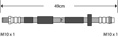 BRAKE FLEXIBLE HOSE