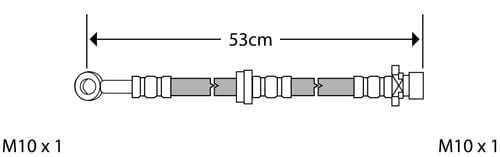 BRAKE FLEXIBLE HOSE