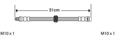 BRAKE FLEXIBLE HOSE
