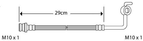 BRAKE FLEXIBLE HOSE