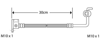 BRAKE FLEXIBLE HOSE