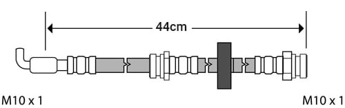 BRAKE FLEXIBLE HOSE