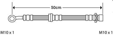 BRAKE FLEXIBLE HOSE