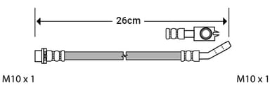 BRAKE FLEXIBLE HOSE