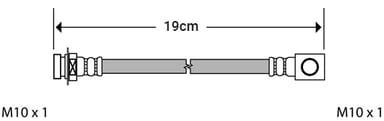 BRAKE FLEXIBLE HOSE