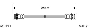 BRAKE FLEXIBLE HOSE