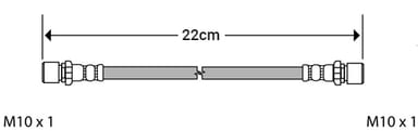 BRAKE FLEXIBLE HOSE