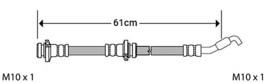 BRAKE FLEXIBLE HOSE