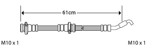 BRAKE FLEXIBLE HOSE