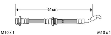 BRAKE FLEXIBLE HOSE