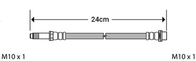 BRAKE FLEXIBLE HOSE