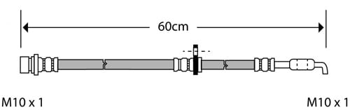 BRAKE FLEXIBLE HOSE