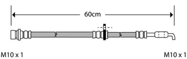 BRAKE FLEXIBLE HOSE