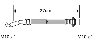 BRAKE FLEXIBLE HOSE
