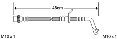 BRAKE FLEXIBLE HOSE
