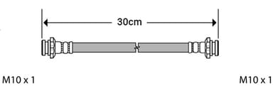 BRAKE FLEXIBLE HOSE