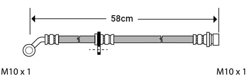 BRAKE FLEXIBLE HOSE