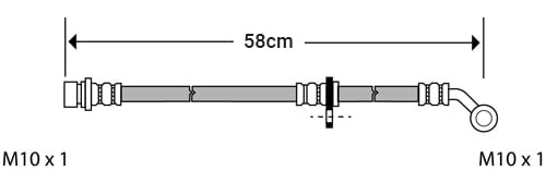 BRAKE FLEXIBLE HOSE