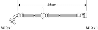 BRAKE FLEXIBLE HOSE
