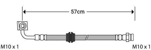 BRAKE FLEXIBLE HOSE