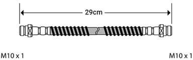 BRAKE FLEXIBLE HOSE