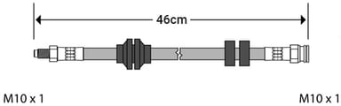 BRAKE FLEXIBLE HOSE